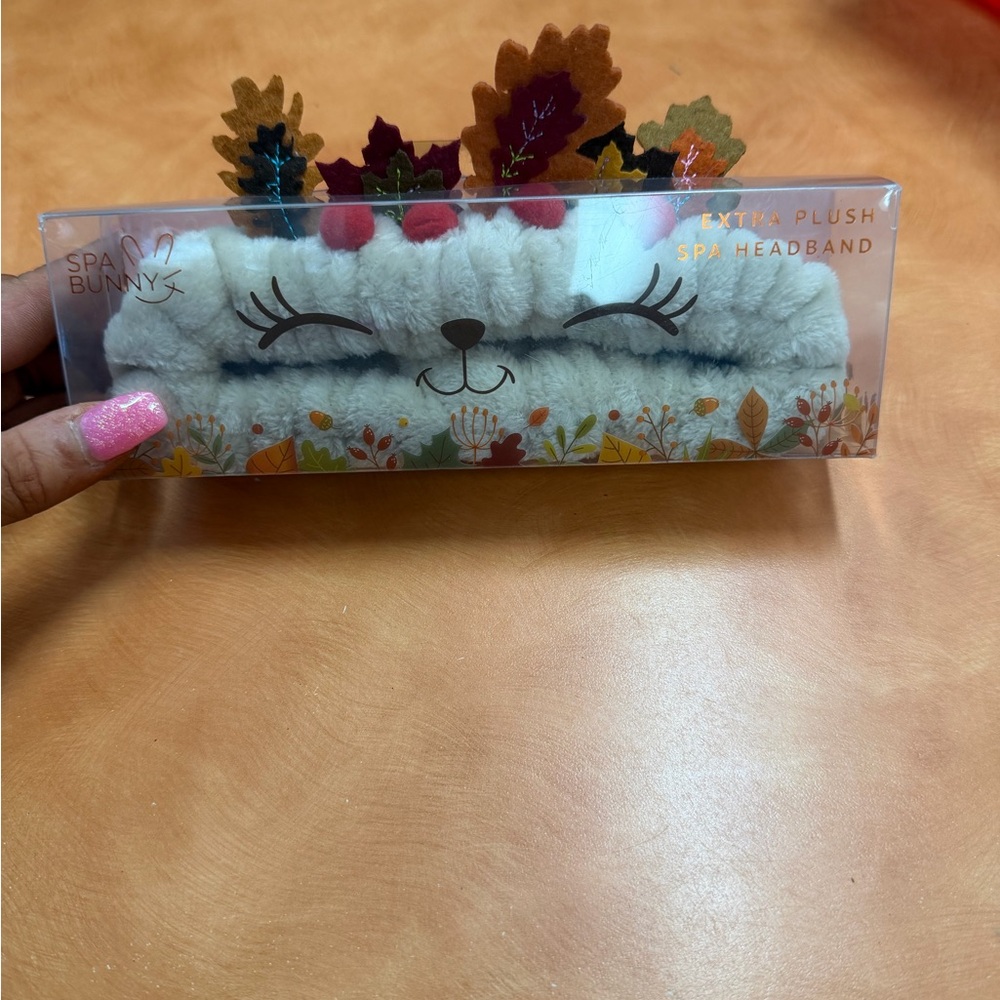 Extra Plush Spa Headband - Cream